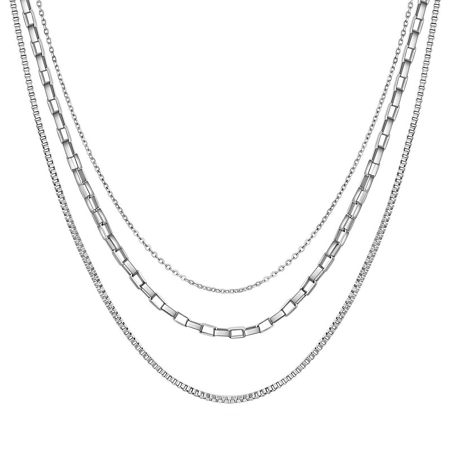 Stainless steel necklace, Intensity